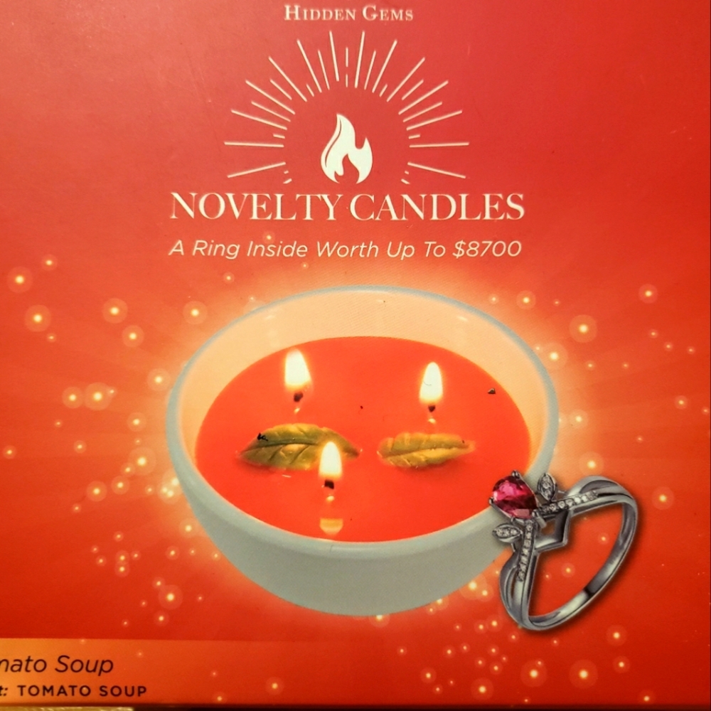 New Hidden Gems Candle, Tomato Soup